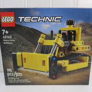 LEGO Technic Heavy Duty Bulldozer 42163 Building Set Kids Construction Toy 195pc